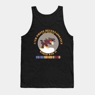 17th Photo Reconnaissance Squadron - WWII w PAC SVC Tank Top